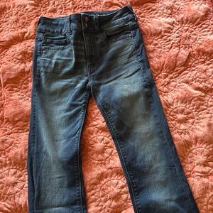 American eagle high rise artist Dark Wash Denim Jeans